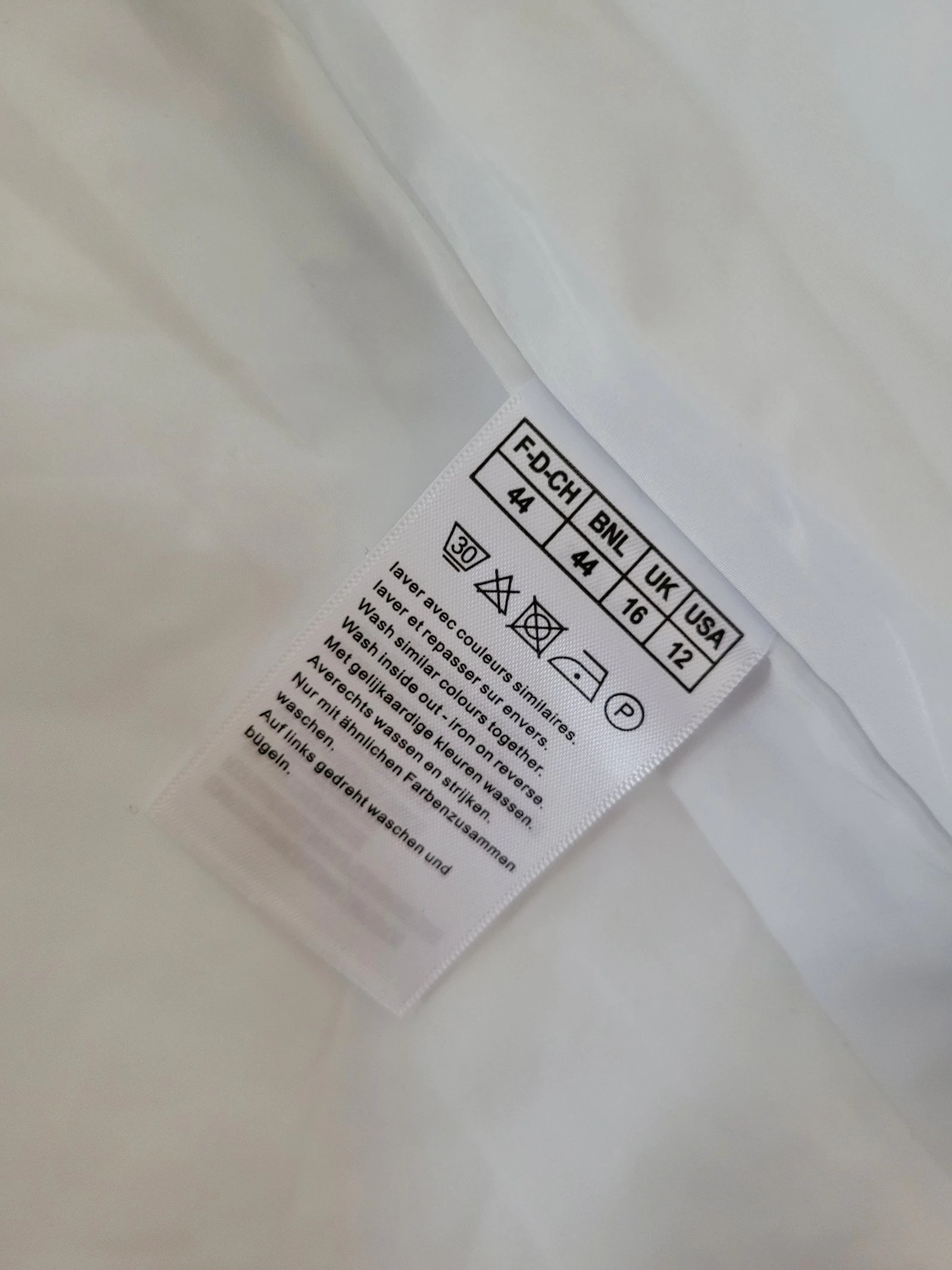 Casaco acolchoado Damart floral azul e branco – Tamanho 44 – Novo sem etiqueta – photo 4